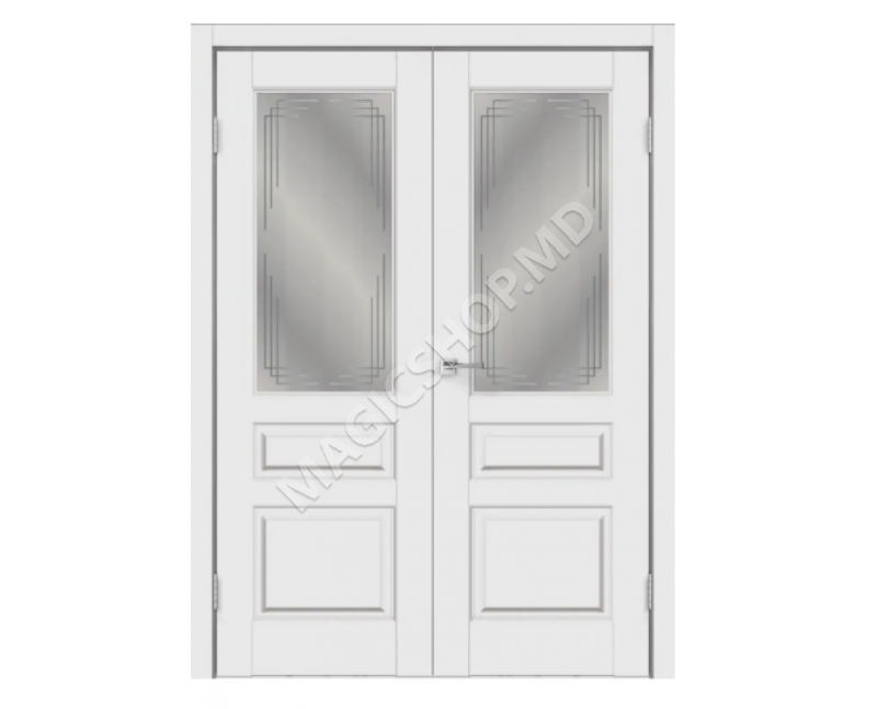 Usa interior Villa 3V (120x200 cm) Alb Emalit